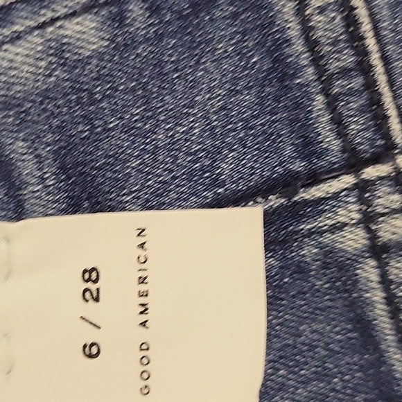 Good American good legs sz 6/28 new with tags yoke front sculpting jeans - Picture 4 of 6
